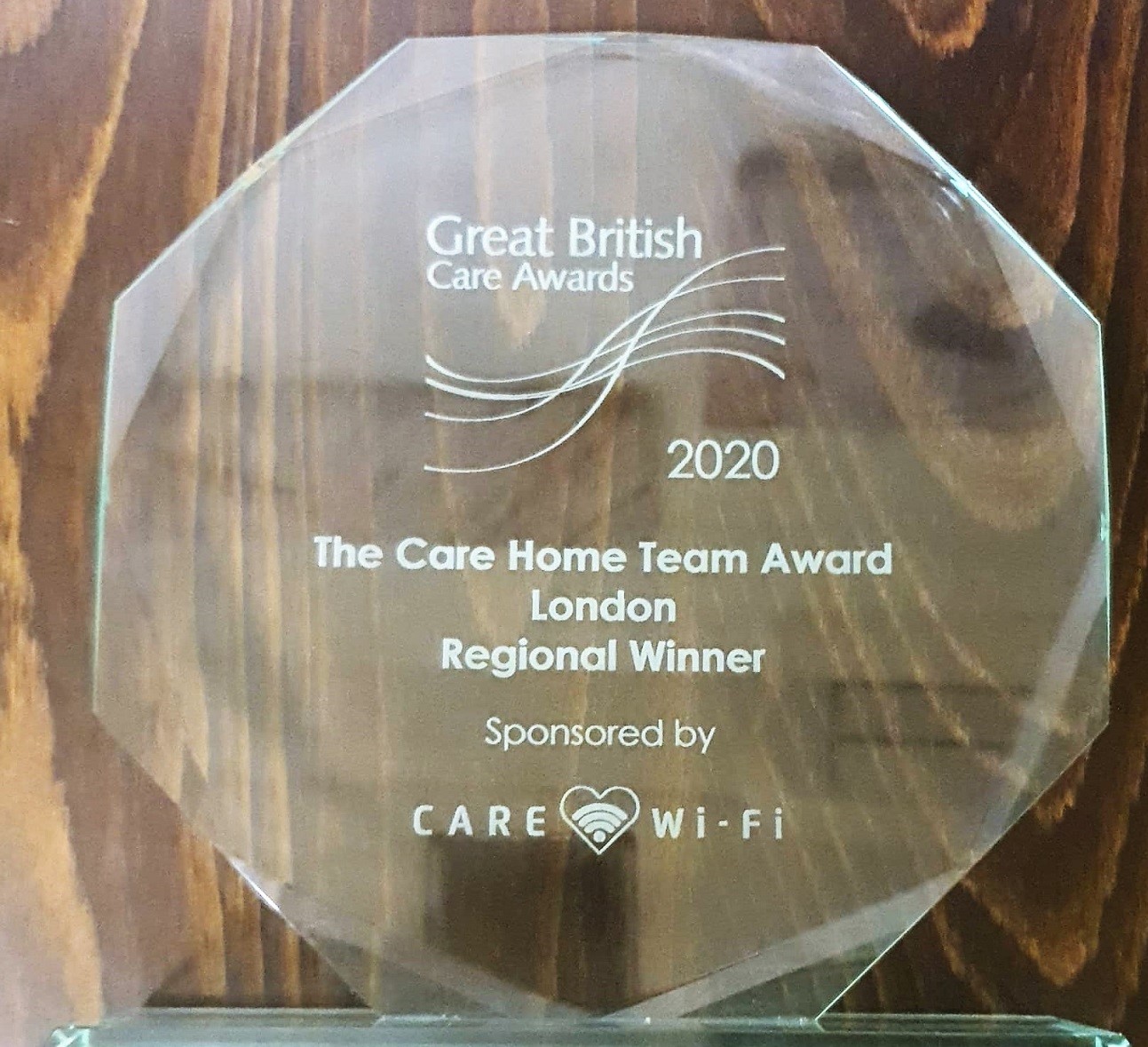 Great British Care Awards 2020 – London Region – 29 July 2021