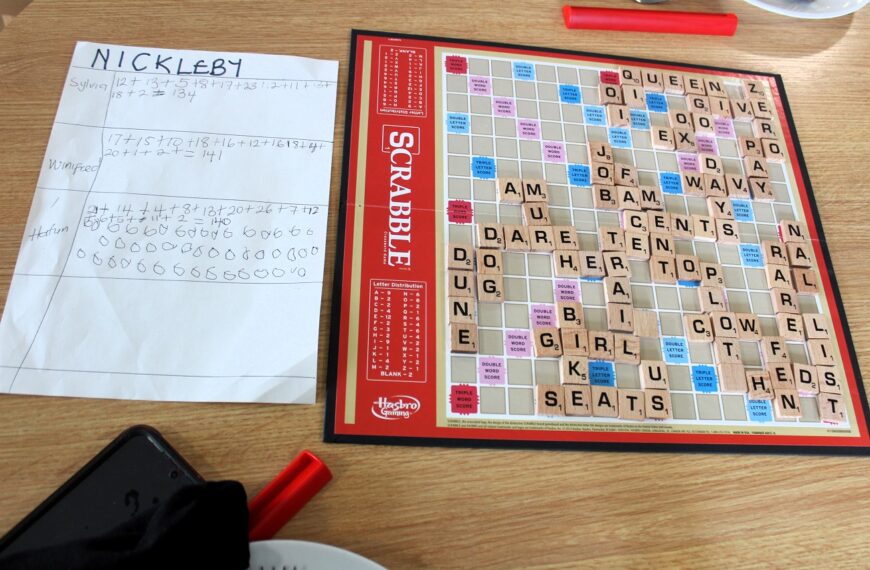 Scrabble Day Tournament – 13 April 2024