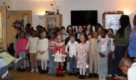 Christmas Carols with Pupils from Bruce Grove Primary School – 17 December 2024