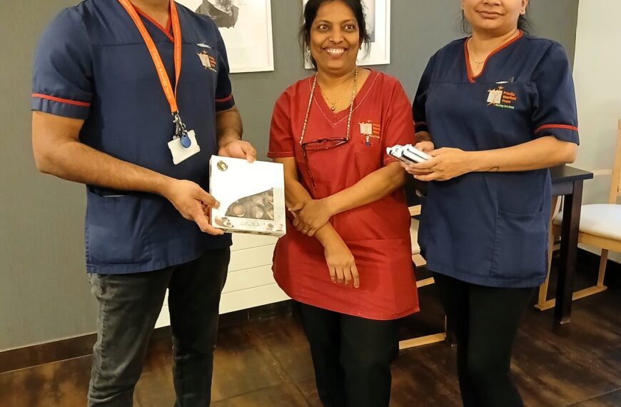 Staff Appreciation: Anoop & Salony – 28 May 2025