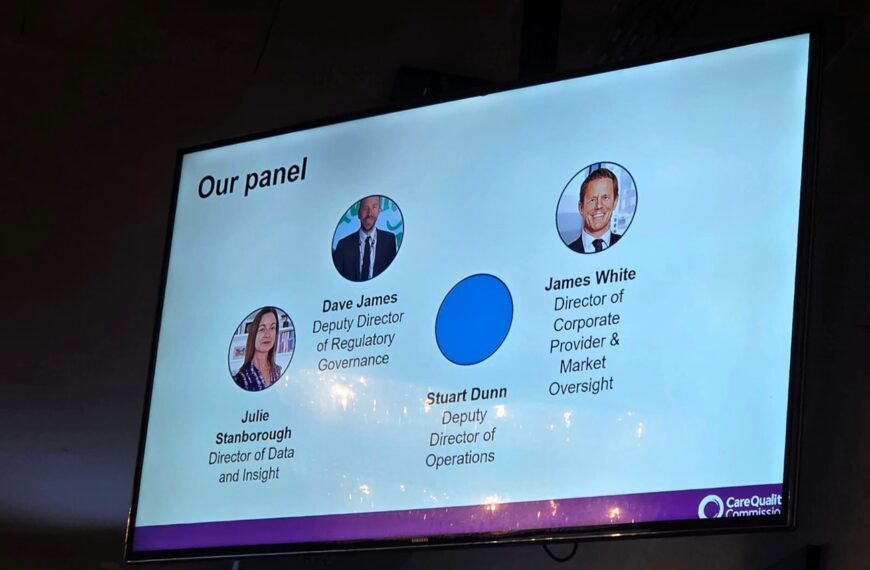 CQC Roadshow – 20 May 2025